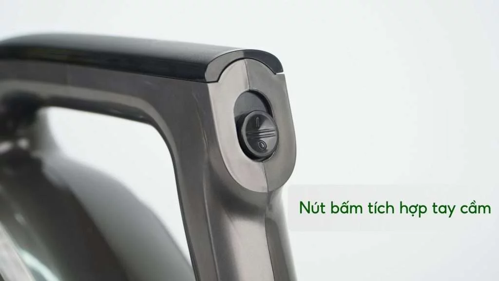 Máy hút bụi Deerma DX700S Nút bấm tích hợp tay cầm