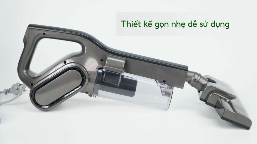 Máy hút bụi Deerma DX700S Thiết kế gọn nhẹ dễ sử dụng