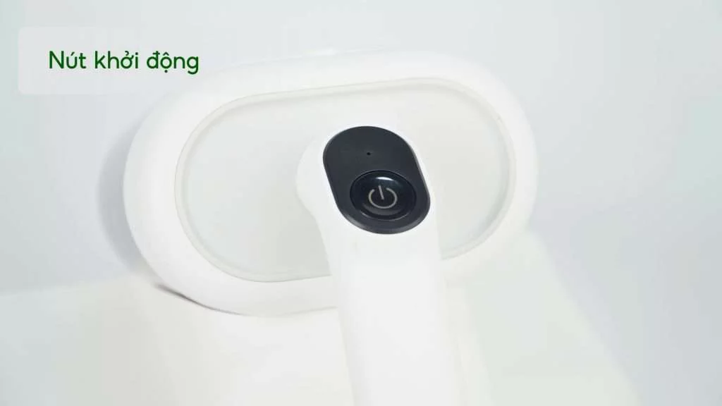 Máy hút bụi đệm giường Deerma DEM-CM980 Nút khởi động