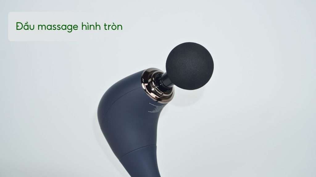 Máy massage cầm tay Philips PPM7331 Đầu massage hình tròn