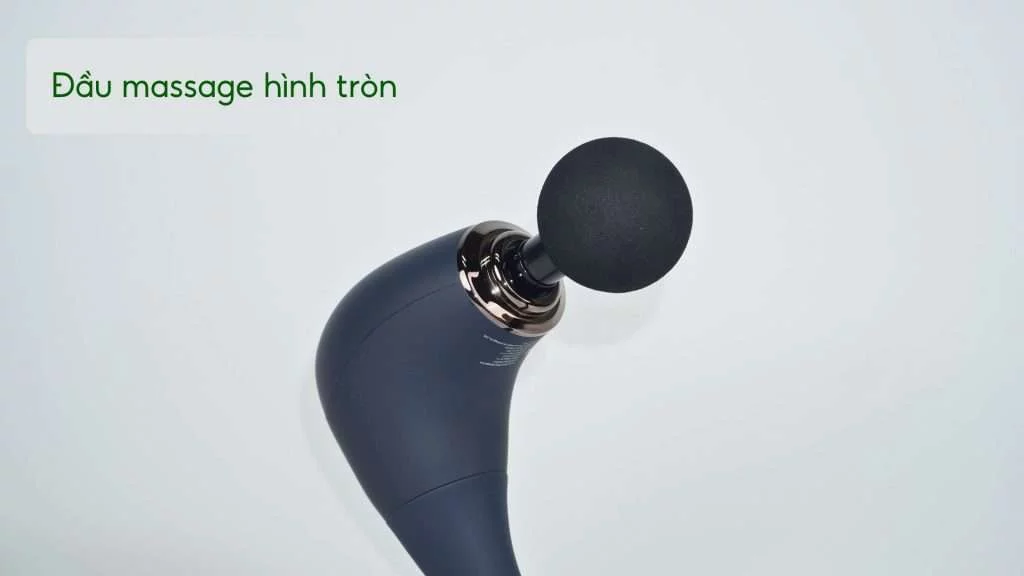 Máy massage cầm tay Philips PPM7331 Đầu massage hình tròn