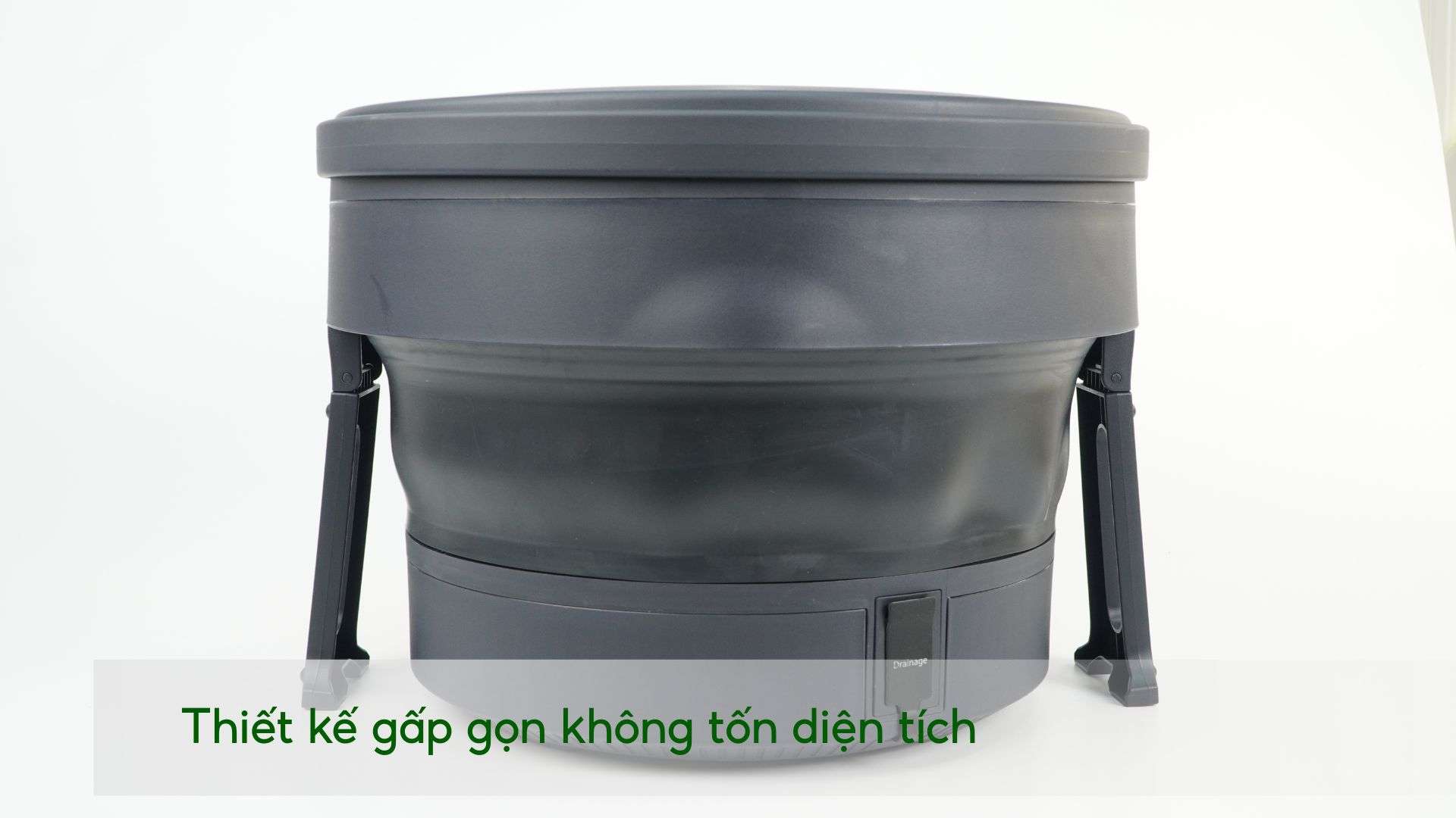 Máy massage chân Philips PPM6501 Thiết kế gấp gọn không tốn diện tích