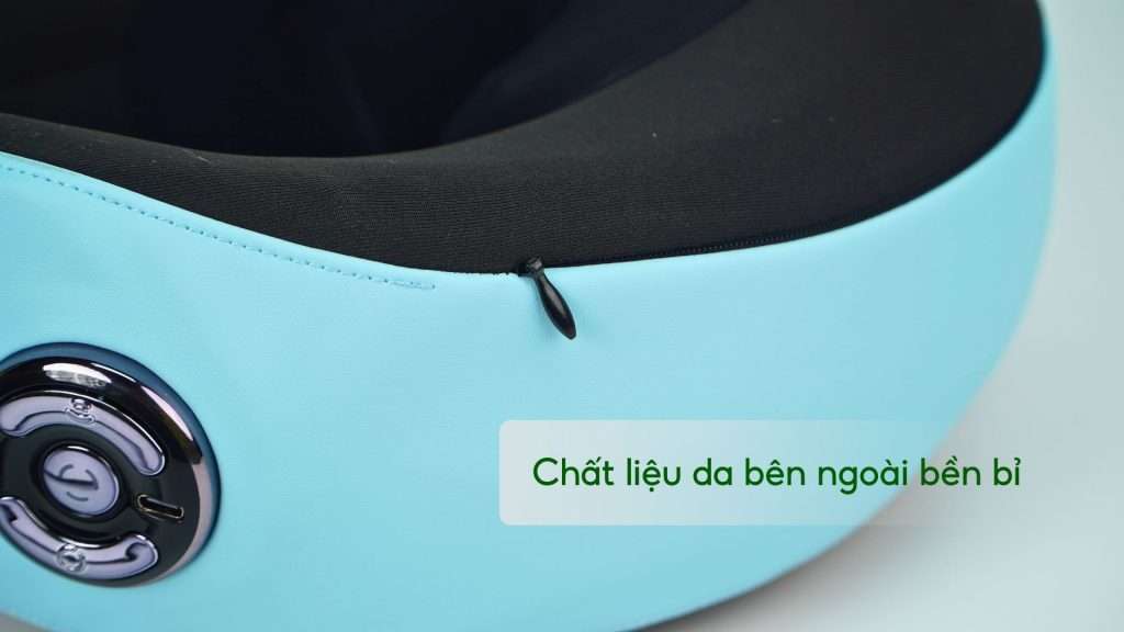 Máy massage cổ Philips PPM3304 Chất liệu da bên ngoài bền bỉ