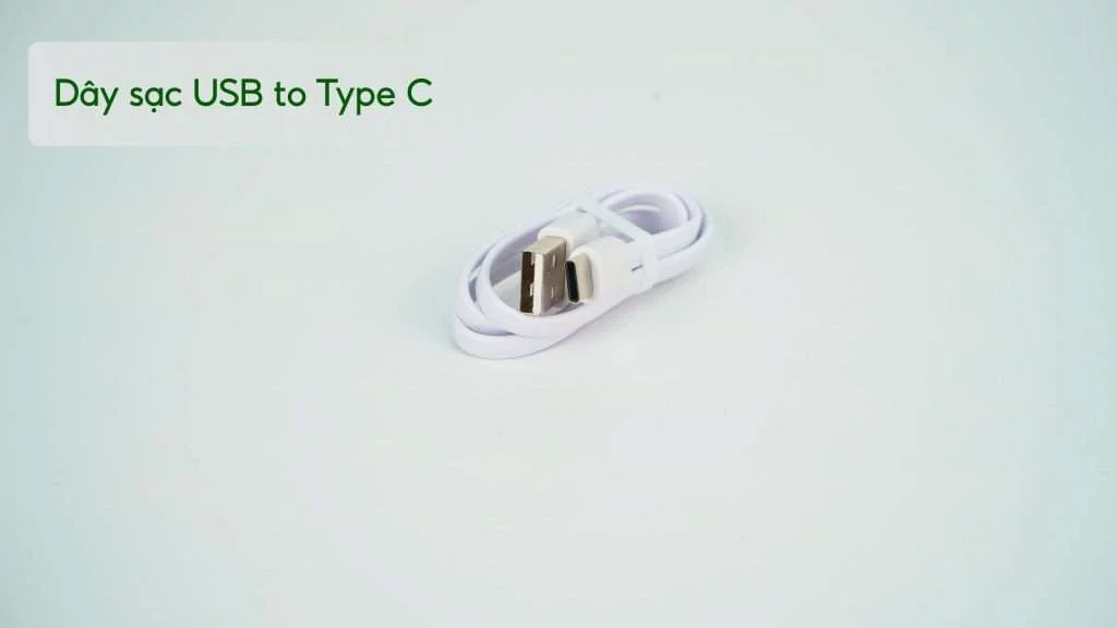 Máy massage cổ Philips PPM3304 Dây sạc USB to Type C