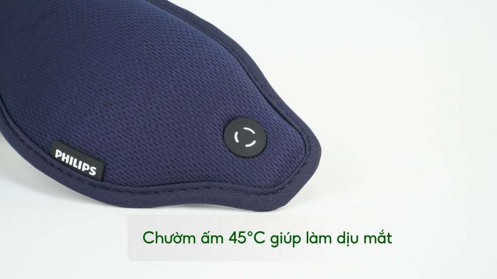 Máy massage mắt Philips PPM2301 Chườm ấm 45 độ giúp làm dịu mắt