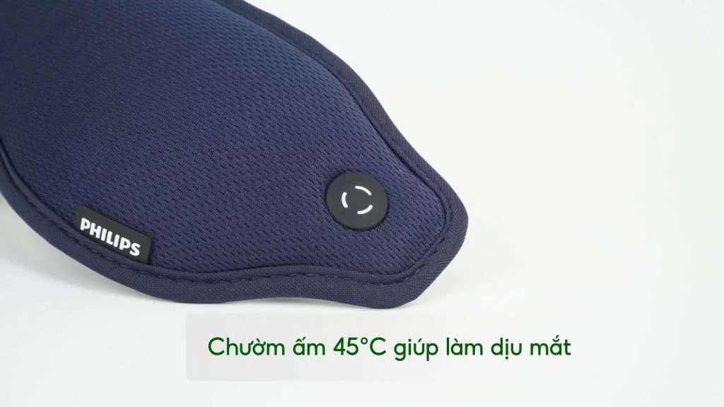 Máy massage mắt Philips PPM2301 Chườm ấm 45 độ giúp làm dịu mắt
