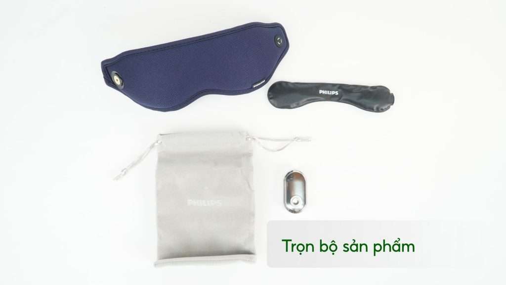Máy massage mắt Philips PPM2301 Trọn bộ sản phẩm