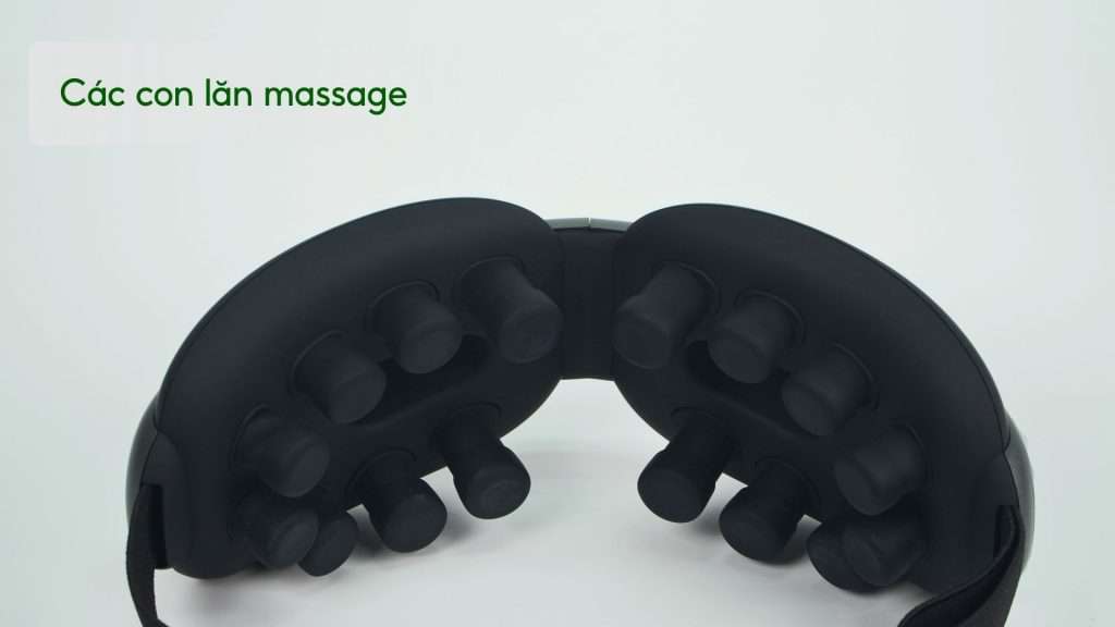 Máy massage mắt Philips PPM2522 Các con lăn massage