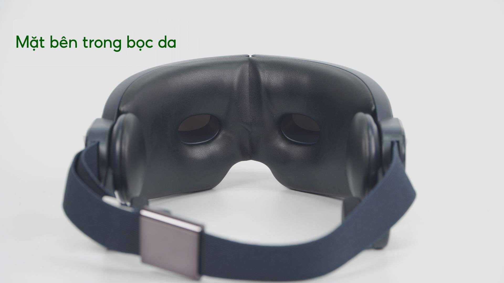 Máy massage mắt Philips PPM2702 Mặt bên trong bọc da