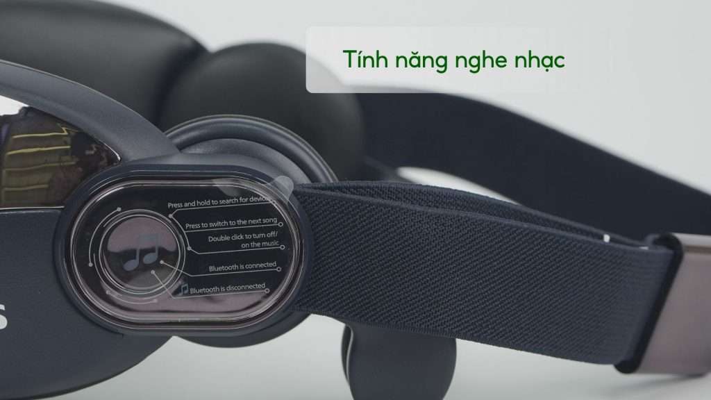 Máy massage mắt Philips PPM2702 Tính năng nghe nhạc