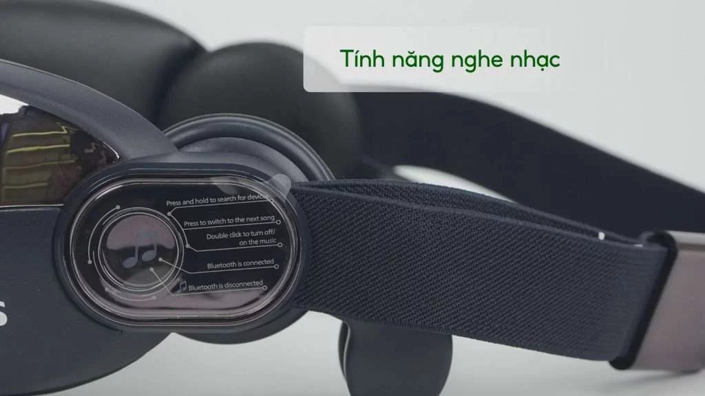 Máy massage mắt Philips PPM2702 Tính năng nghe nhạc