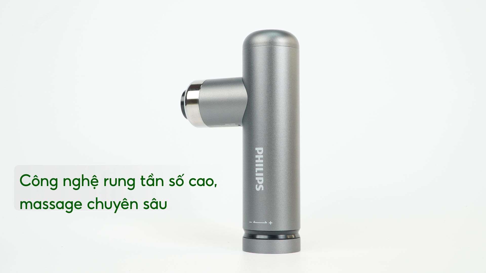 Máy massage mini Philips PPM7308 Công nghệ rung tần số cao, massage chuyên sâu