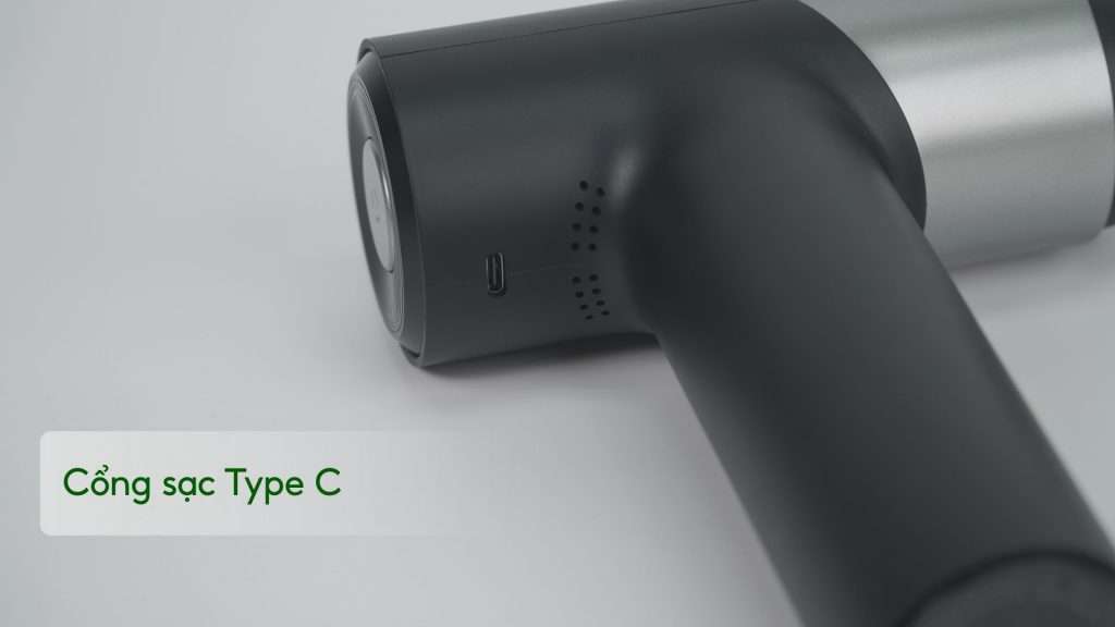 Máy massage mini Philips PPM7323 Cổng sạc Type C