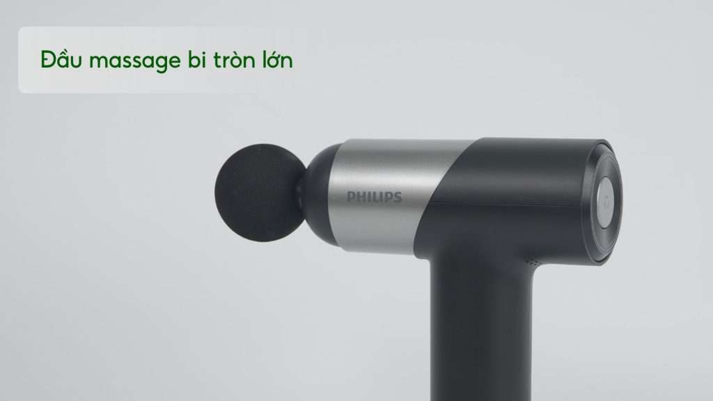 Máy massage mini Philips PPM7323 Đầu massage bi tròn lớn