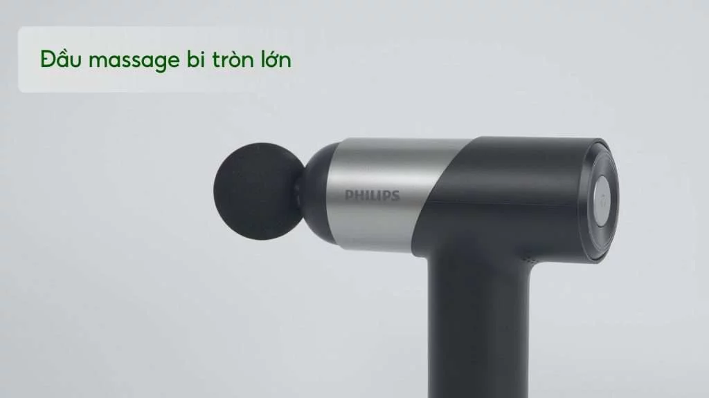 Máy massage mini Philips PPM7323 Đầu massage bi tròn lớn