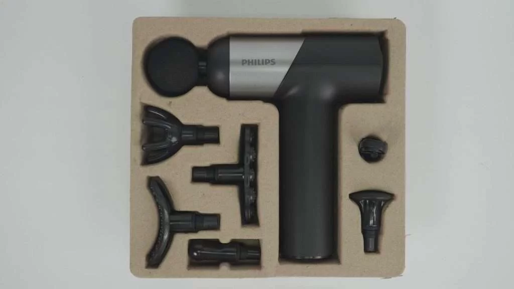 Máy massage mini Philips PPM7323 hộp đựng sản phẩm