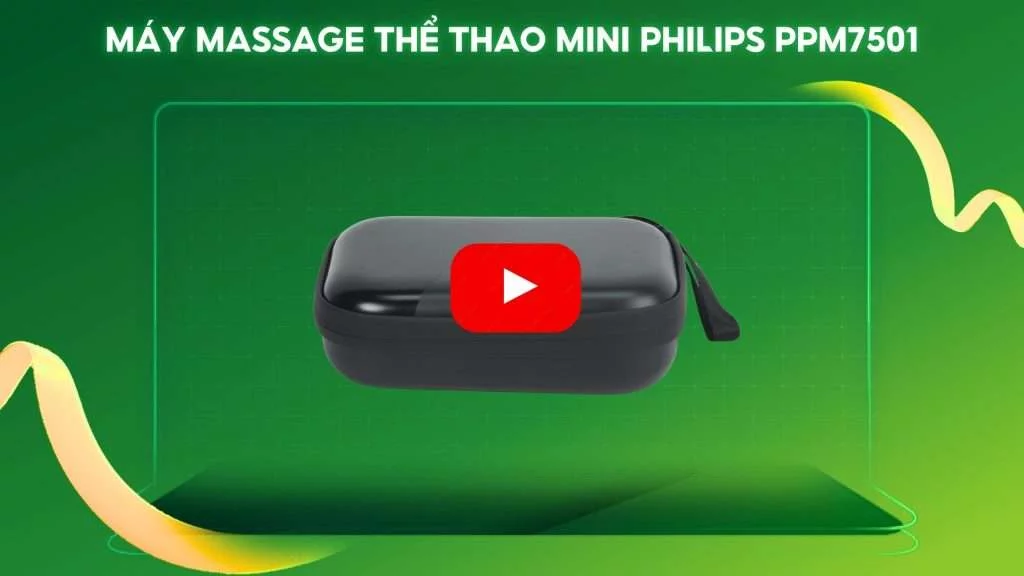 Máy massage thể thao mini Philips PPM7501