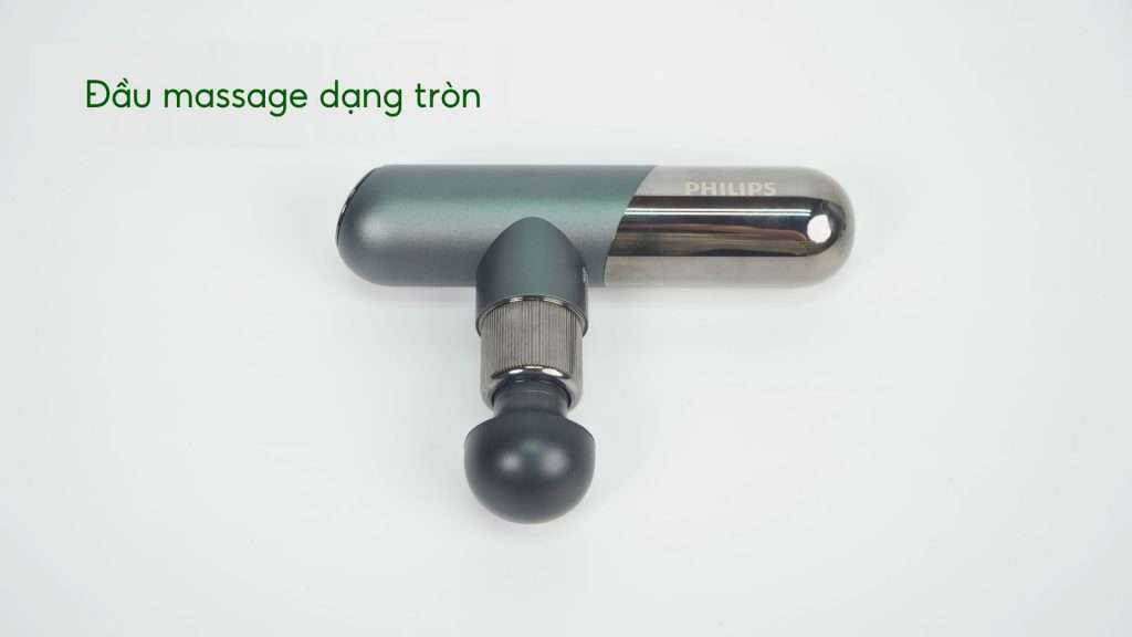 Máy massage thể thao mini Philips PPM7501 Đầu massage dạng tròn