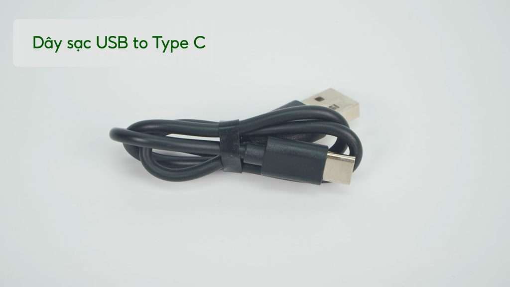 Máy massage thể thao mini Philips PPM7501 Dây sạc USB to Type C