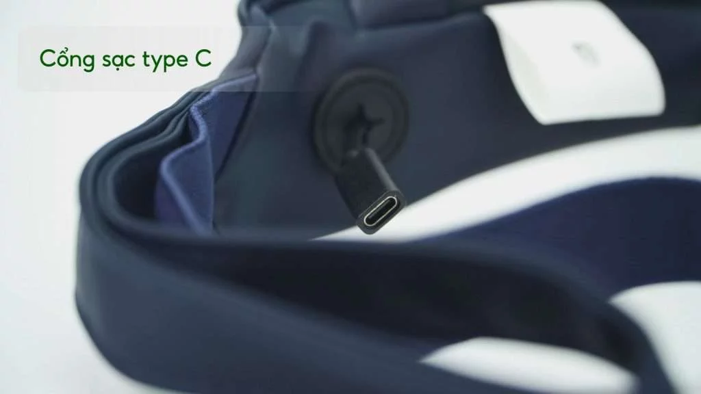 Máy massage vai Philips PPM3522 Cổng sạc type C