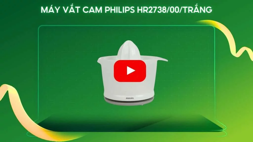 Máy vắt cam PHILIPS HR2738_00_Trắng