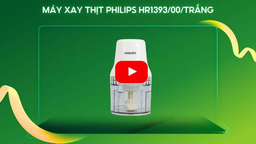 Máy xay thịt PHILIPS HR1393_00_Trắng