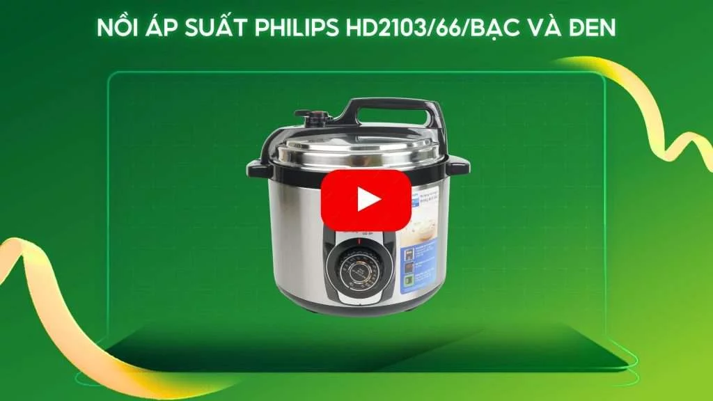 Nồi áp suất PHILIPS HD2103_66_Bạc và Đen