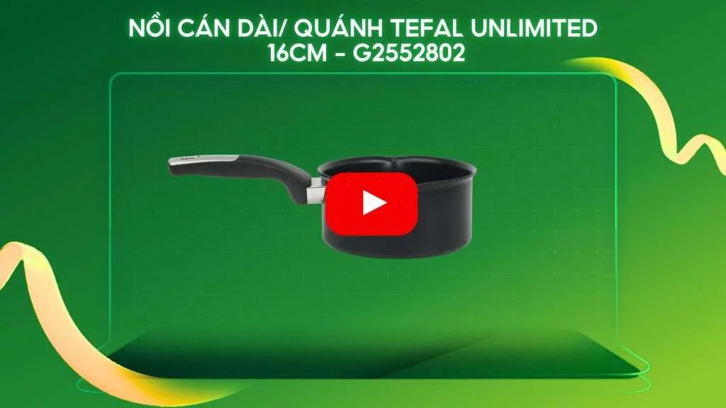 Nồi cán dài_ Quánh Tefal Unlimited 16cm – G2552802