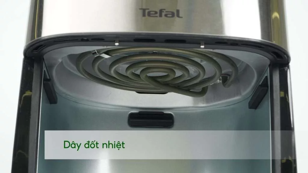 Nồi chiên không dầu Tefal 2in1 EY501D15 4.6L Cơ Dây đốt nhiệt