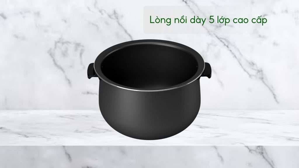 Nồi cơm điện tử Philips HD4719_32 lòng Nồi dày 5 lớp cao cấp