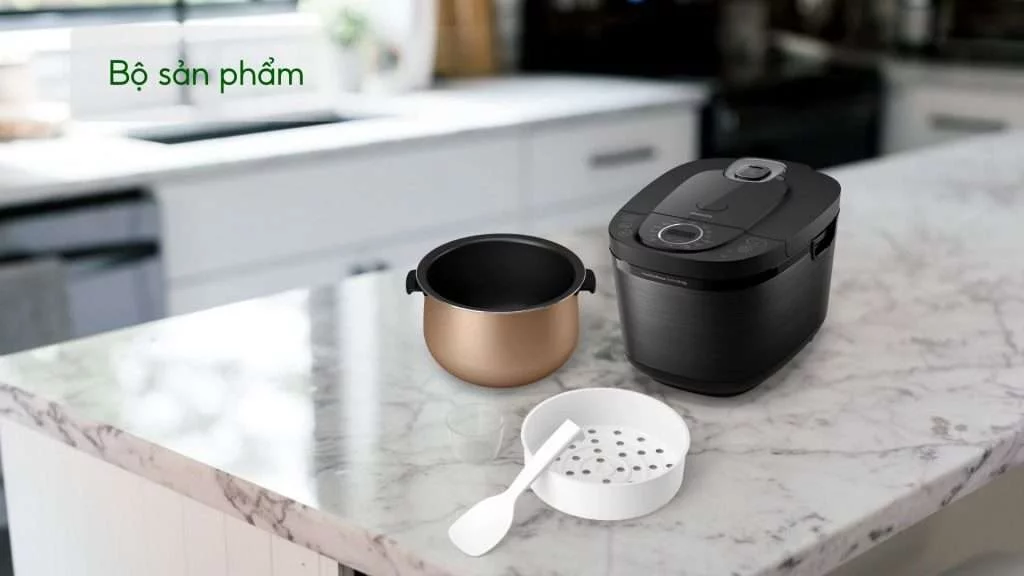 Nồi cơm điện tử Philips HD4814_31 bộ sản phẩm