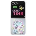 Ốp lưng ccujw đẹp Flipsuit Galaxy Z Flip6, Neon