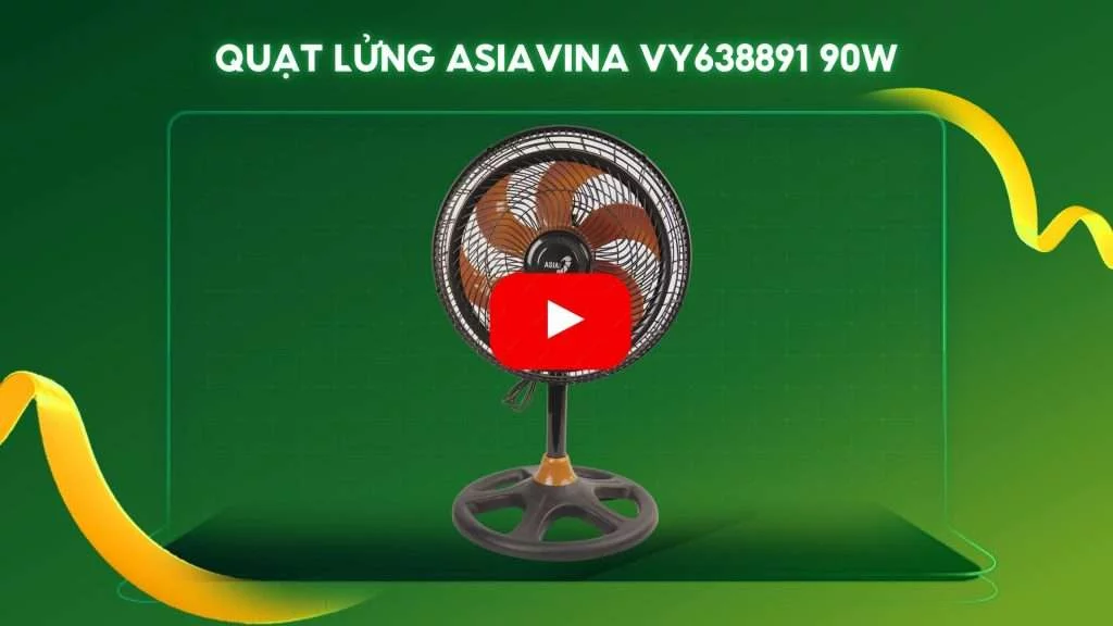 Quạt Lửng Asiavina VY638891 90W Đen
