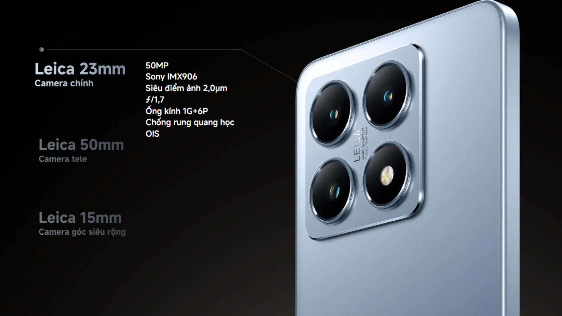 Camera Tích Hợp AI Chuyên Nghiệp xiaomi 14t 5g