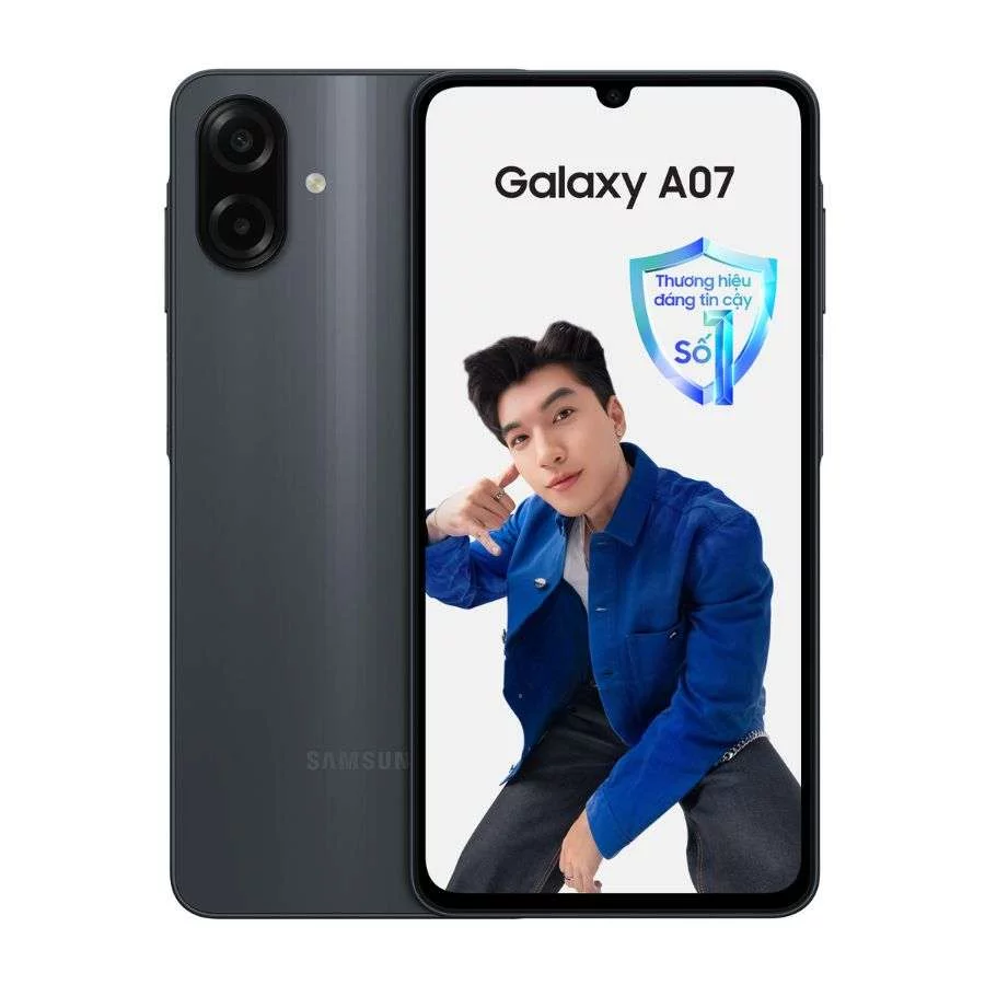 Galaxy A07 – Đen huyền