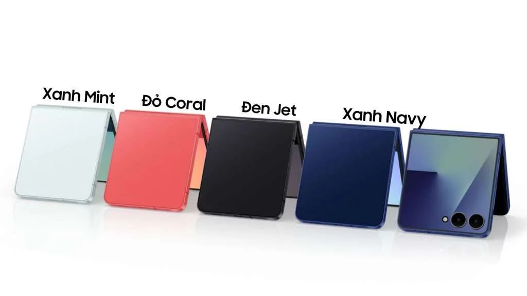 Galaxy Z Flip 7 có bao nhiêu màu