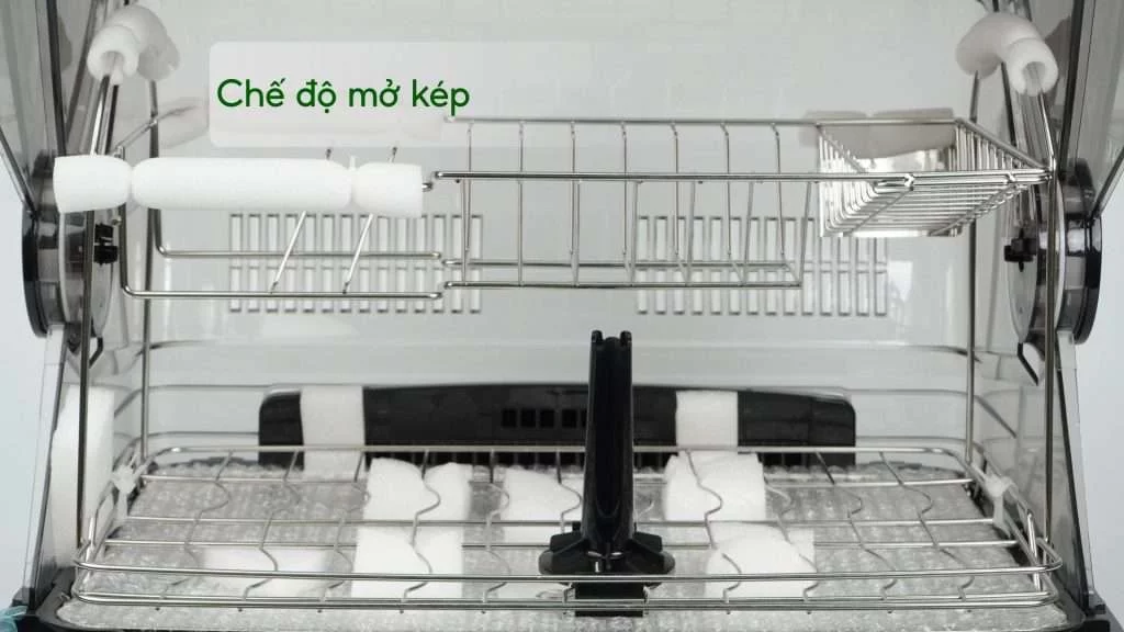 Máy Sấy Bát Cuckoo (CDD-A9010_STVNCV) 40L Đen Chế độ mở kép