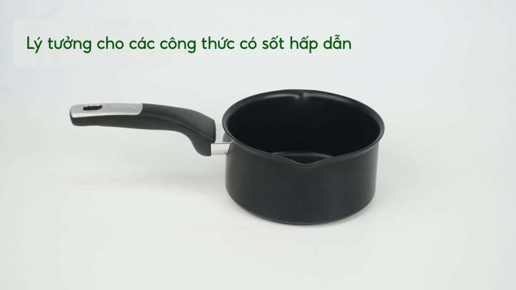 Nồi cán dài_ Quánh Tefal Unlimited 16cm – G2552802 Lý tưởng cho các công thức có sốt hấp dẫn