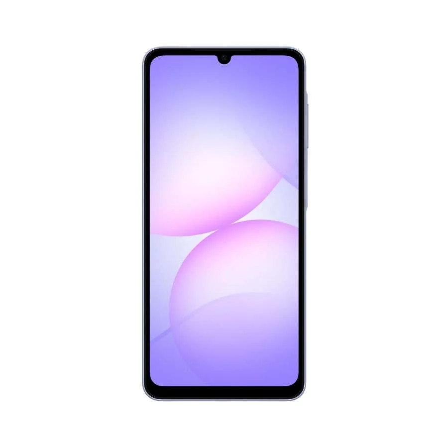 Samsung Galaxy A07 màu tím nhạt mặt trước
