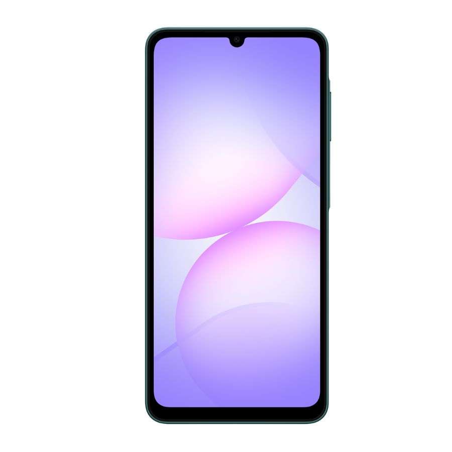 Samsung Galaxy A07 màu xanh mặt trước