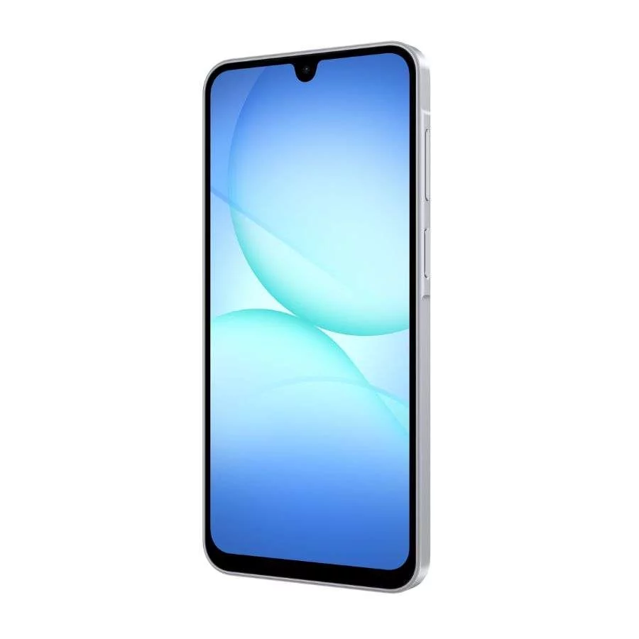 Samsung Galaxy A17 5G màu xám mặt trước góc phải