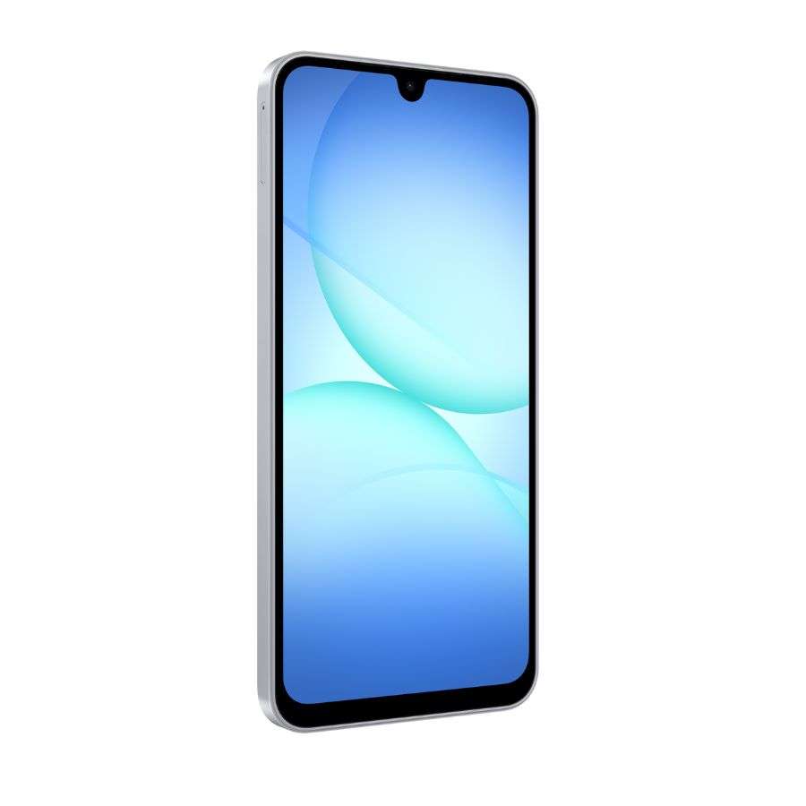 Samsung Galaxy A17 5G màu xám mặt trước góc trái