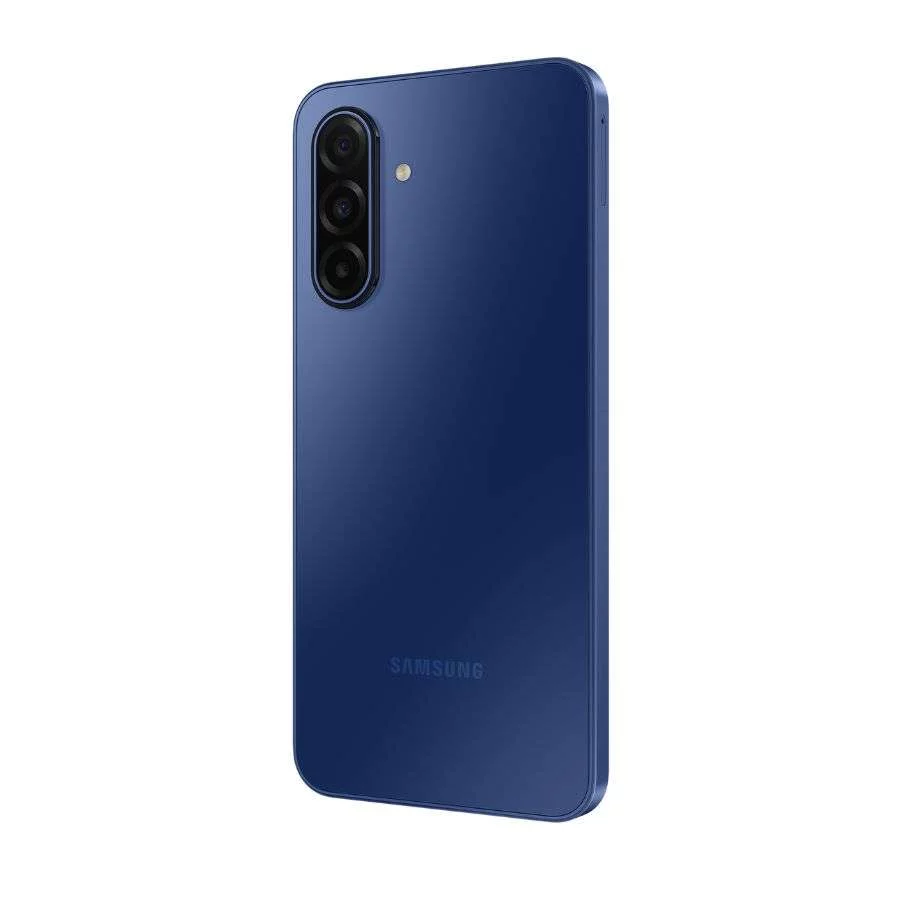 Samsung Galaxy A17 5G màu xanh mặt lưng góc phải