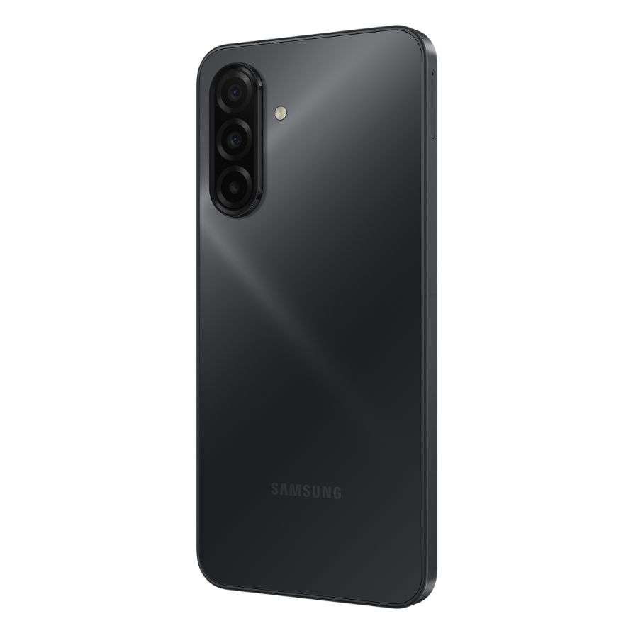 Samsung Galaxy A17 màu đen mặt lưng góc phải