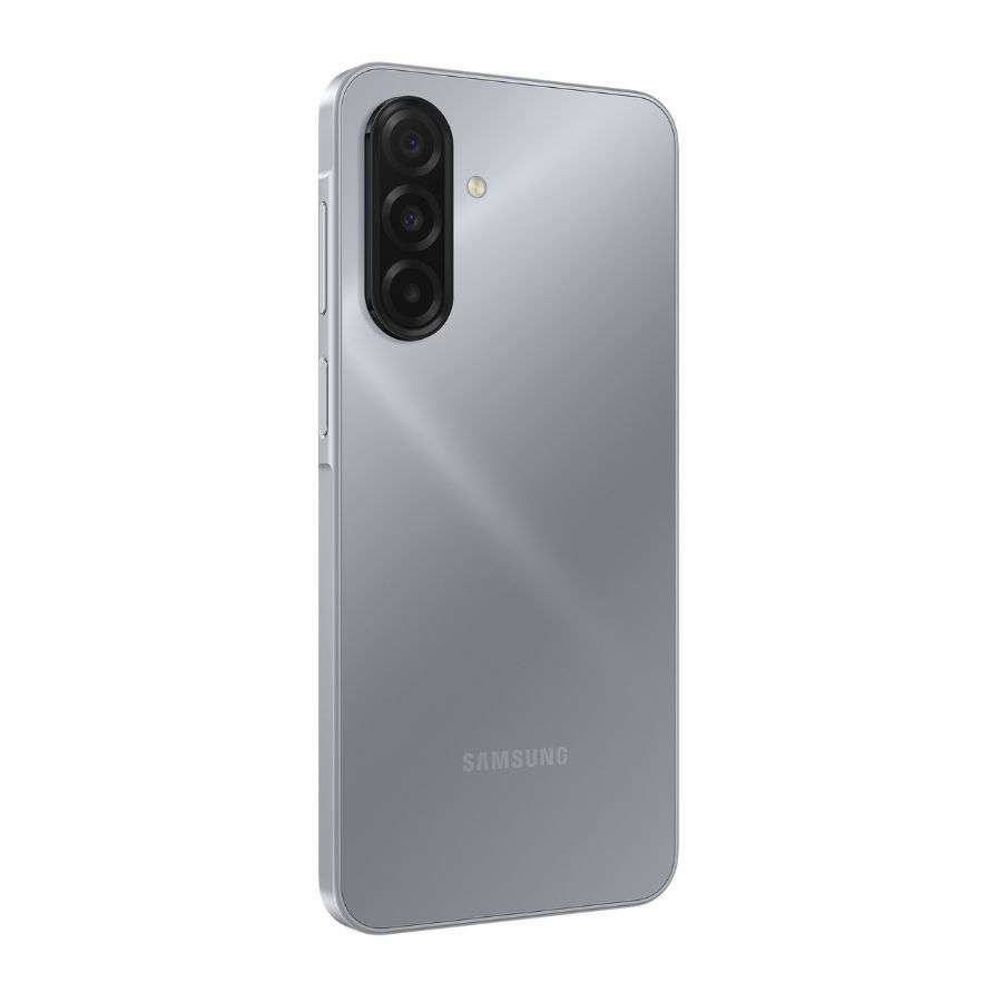 Samsung Galaxy A17 màu xám nhạt mặt lưng góc trái