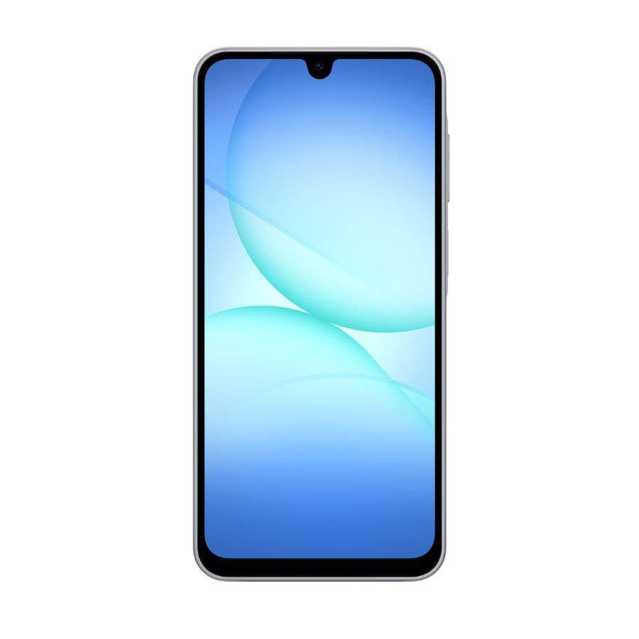 Samsung Galaxy A17 màu xám nhạt mặt trước