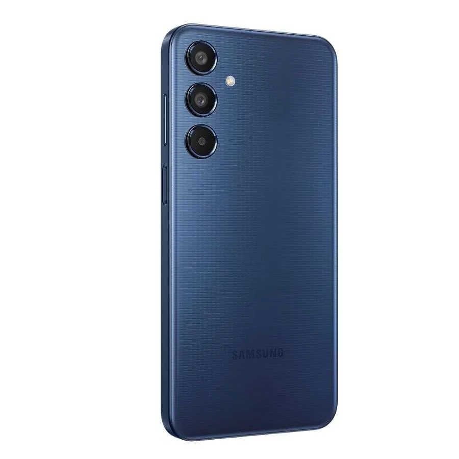 Samsung Galaxy M35 5G 8GB-256GB màu xanh đậm mặt lưng trái