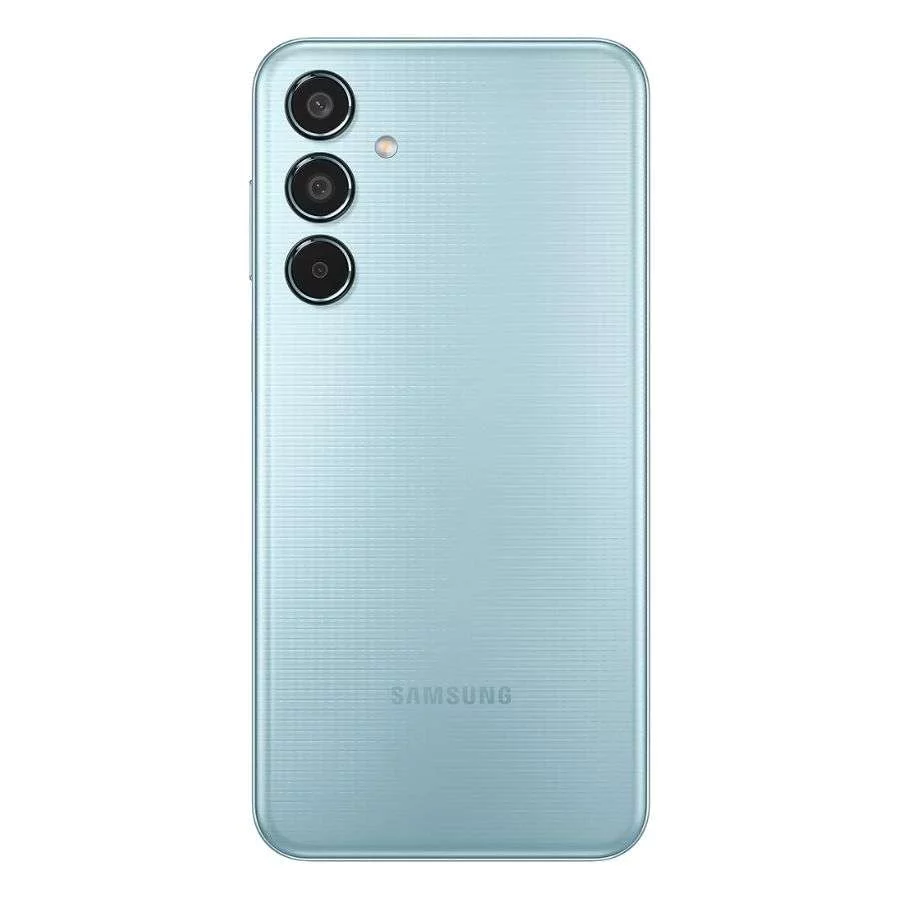 Samsung Galaxy M35 5G 8GB-256GB màu xanh nhạt mặt lưng