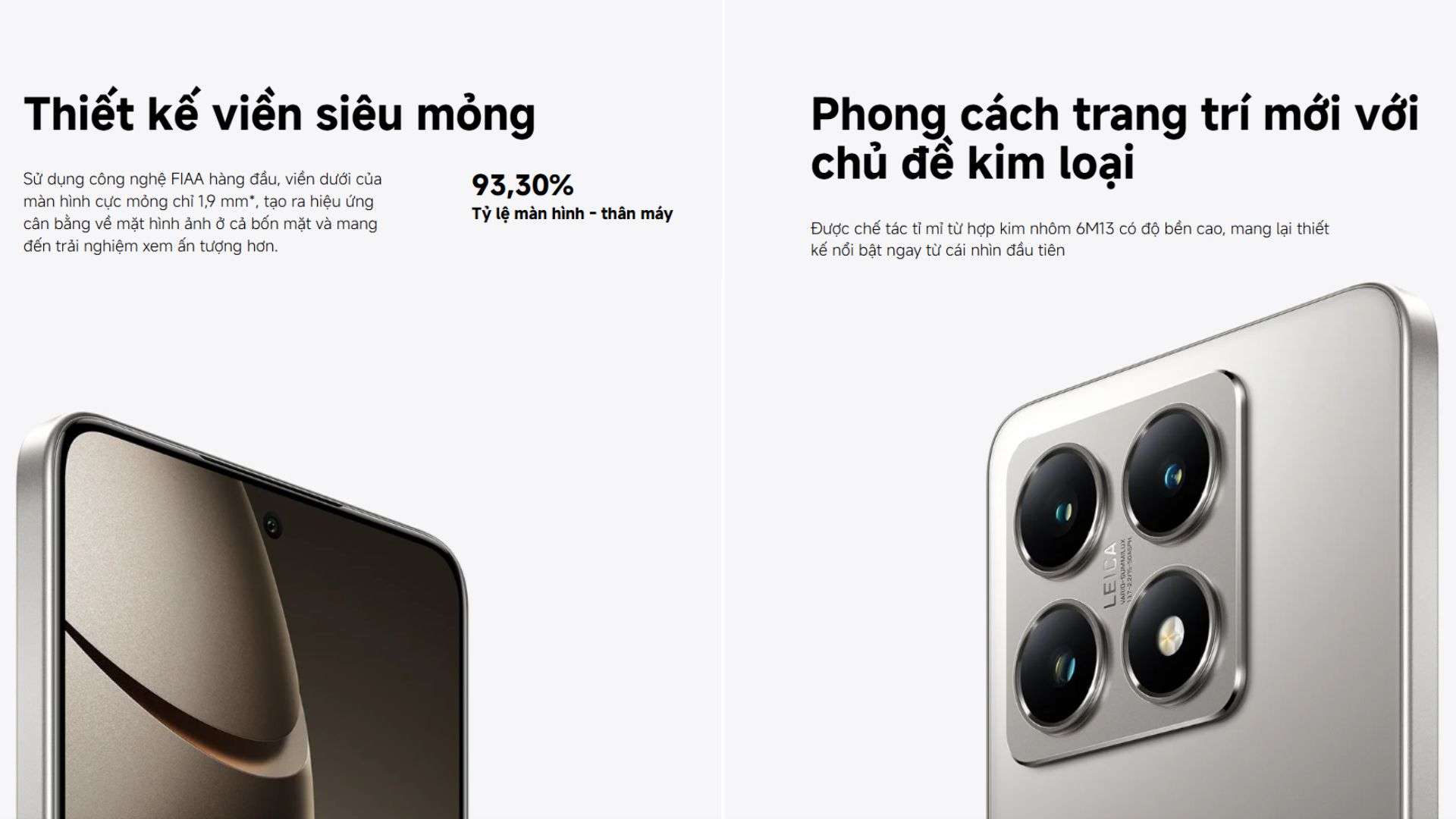 Thiết Kế Tinh Tế, Bền Bỉ xiaomi 14t 5g