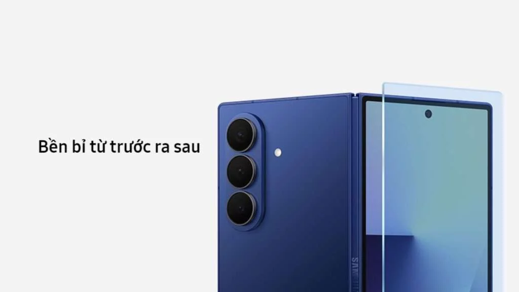 Z fold 7 bền bỉ từ trước ra sau